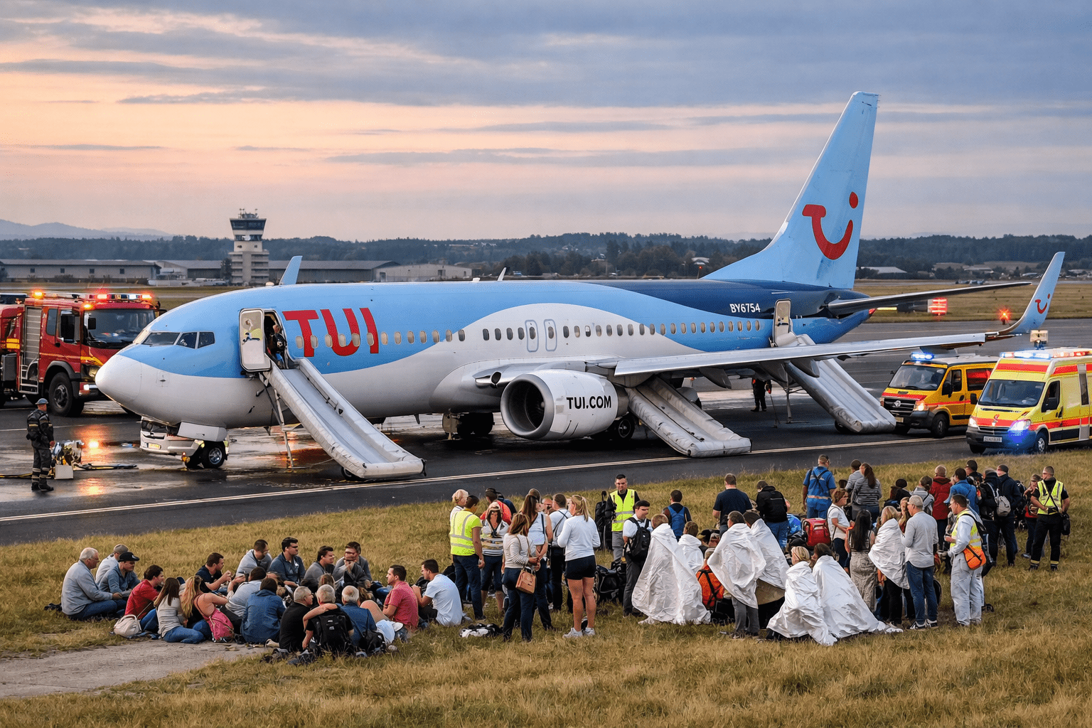 TUI Flight BY6754 Emergency Landing