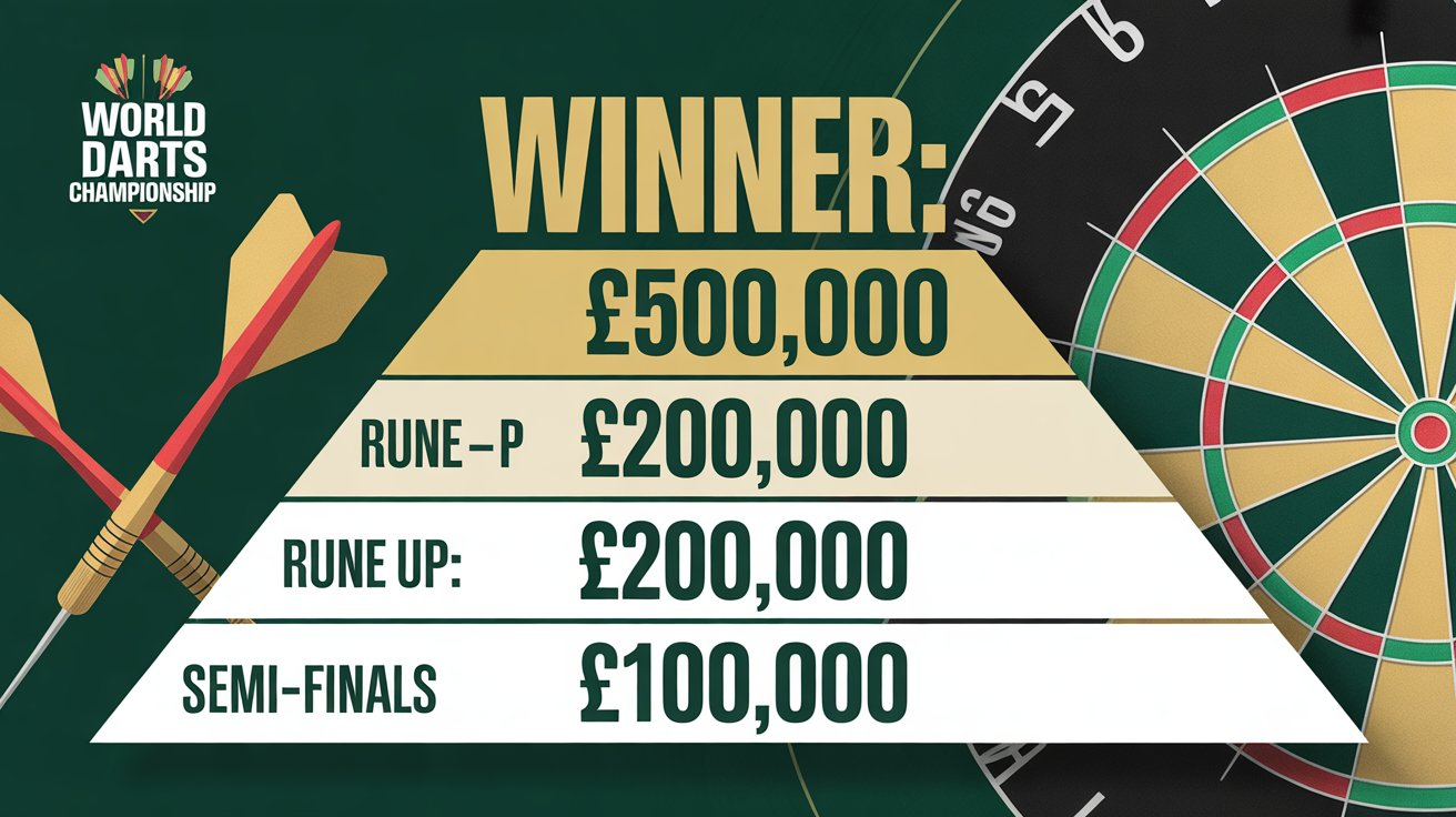 Prize Money for World Darts Championship