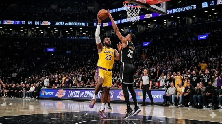 Lakers vs Brooklyn Nets Match Player Stats