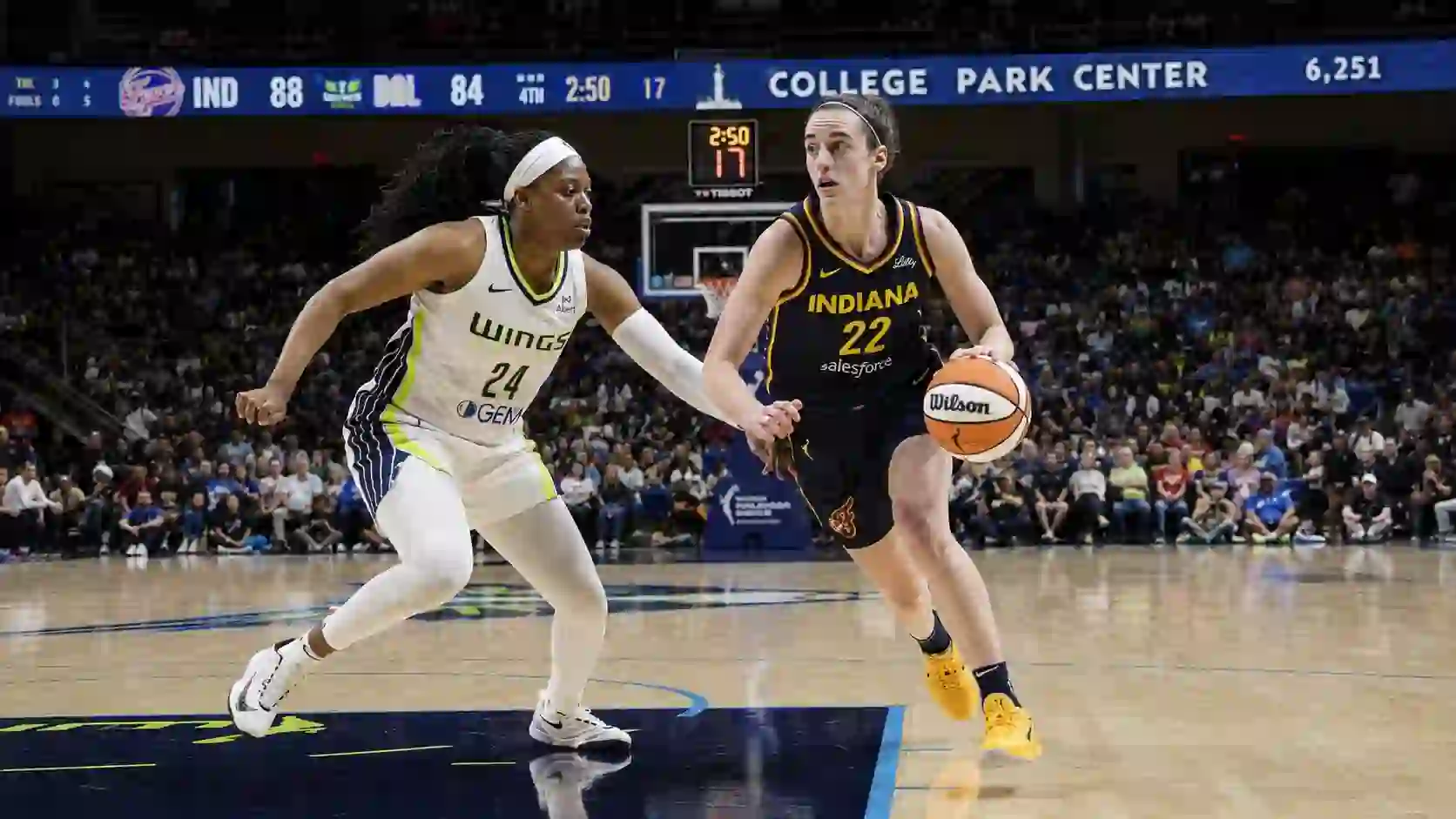 Indiana Fever vs Dallas Wings Match Player Stats