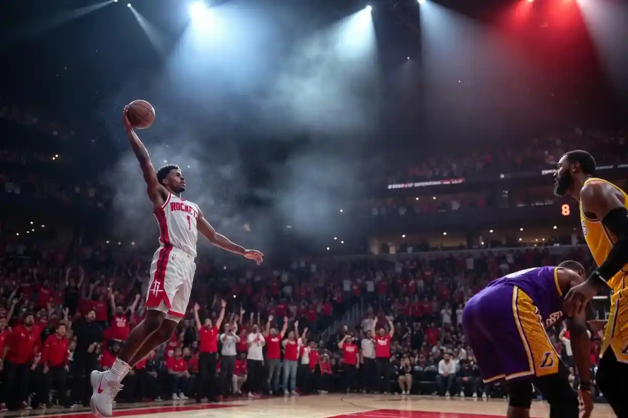 Houston Rockets vs Lakers Match Player Stats