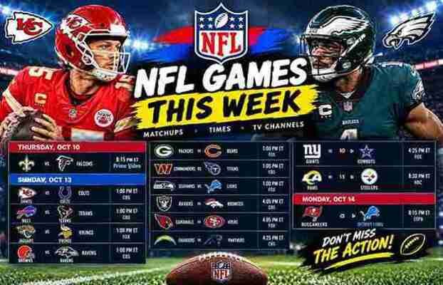 NFL Games This Week