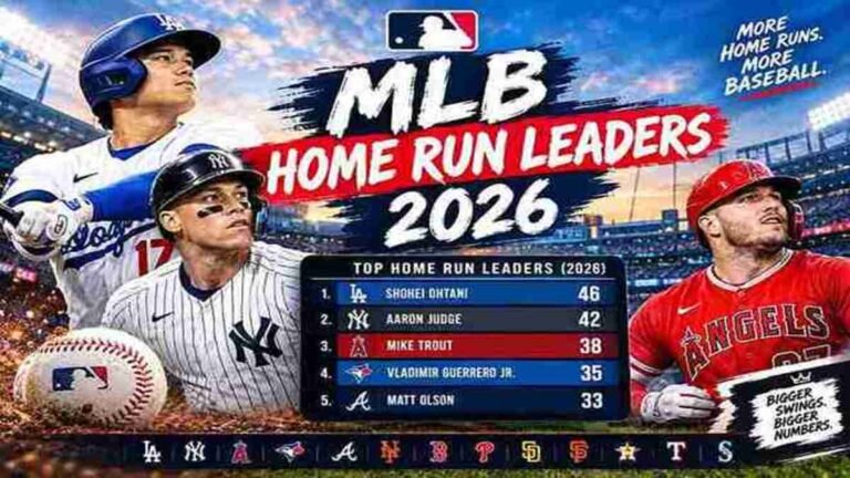 MLB Home Run Leaders 2026: Every Slugger, Stat, and Projection You Need